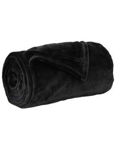 Coperta Nero 130 x 150 cm Panno 2