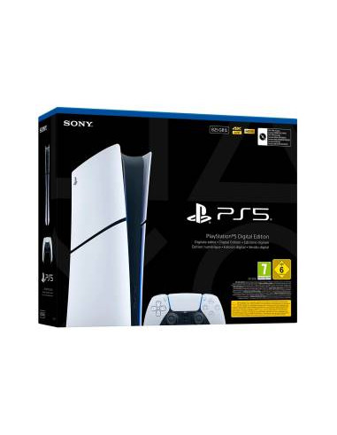 PS5 Console 825GB Digital Edition E Chassis White EU
