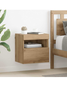 Mobiletti TV da Parete 2 pcs Rovere artigianale 40 x 30 x 40 cm