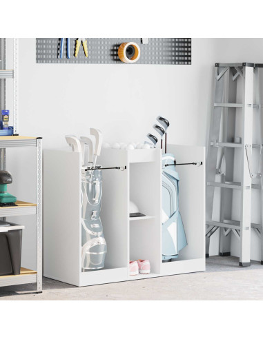 Armadio per Golf Tinta unita Bianco 102 x 45 x 85,5 cm