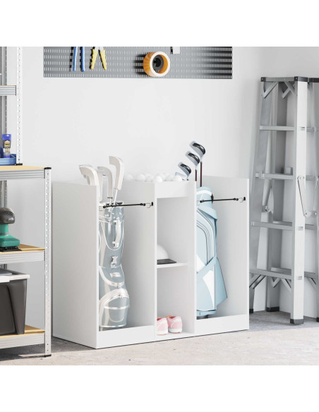 Armadio per Golf Tinta unita Bianco 102 x 45 x 85,5 cm