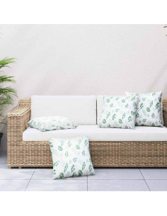 Cuscini Scatter Foglia 4 pcs Motivo Foglia 50 x 50 cm