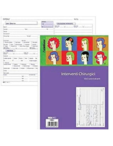 CF2 BLOCCO INTERVENTI CHIR 50X 2 AU