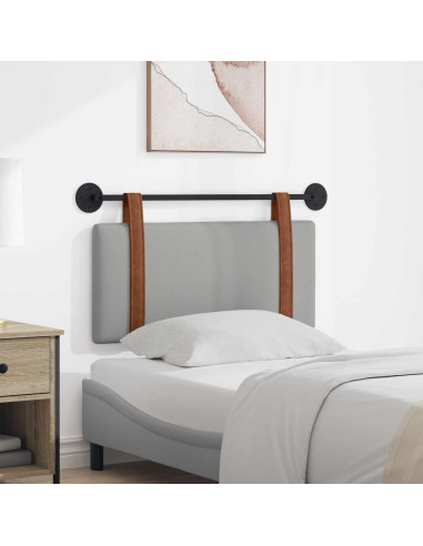 Testata appesa Grigio Nuvola 80 x 40 cm Legno multistrato