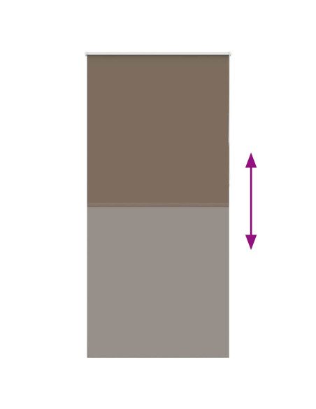 Tenda a Rullo Oscurante 100x210 cm Larghezza Tessuto 95,7 cm