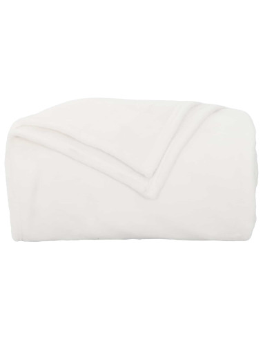Coperte da Pile 6 pcs Bianco 220 x 240 cm Panno