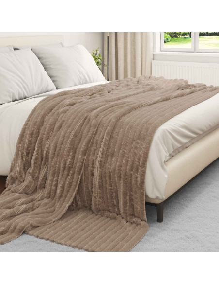 Coperta Cammello 240 x 220 cm Panno