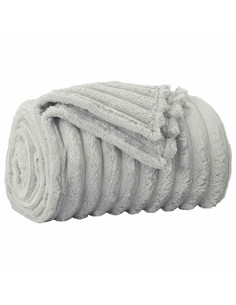 Coperta Grigio 200 x 150 cm Panno 2