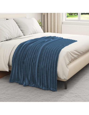 Coperta Blu navy 150 x 130 cm Panno