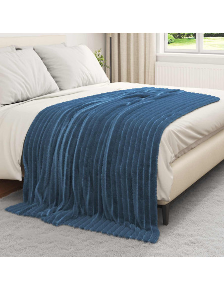 Coperta Blu navy 200 x 150 cm Panno