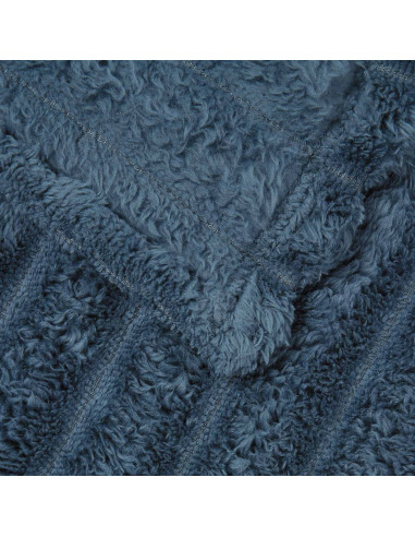 Coperta Blu navy 240 x 220 cm Panno