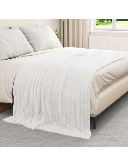 Coperta Bianco 200 x 150 cm Panno