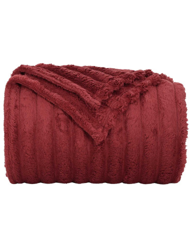 Coperta Rosso Bordeaux 270 x 240 cm Panno