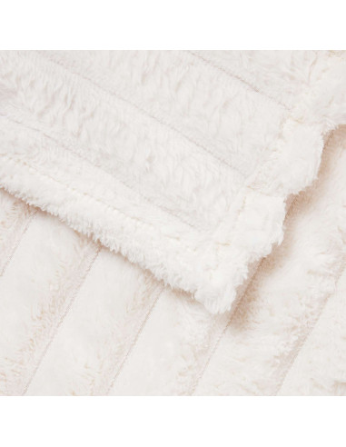 Coperta Crema 270 x 240 cm Panno