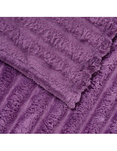 Coperta Viola 150 x 130 cm Panno