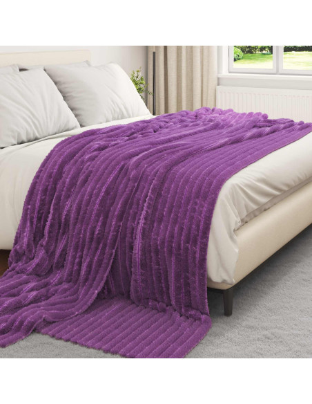 Coperta Viola 240 x 220 cm Panno
