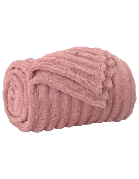 Coperta Rosa 270 x 240 cm Panno