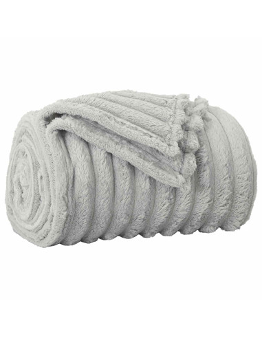 Coperte da Pile 6 pcs Grigio 200 x 150 cm Panno