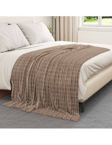 Coperta Cammello 200 x 150 cm Panno