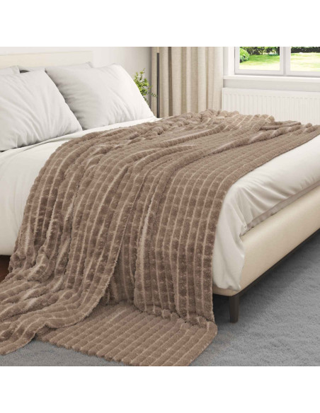 Coperta Cammello 240 x 220 cm Panno