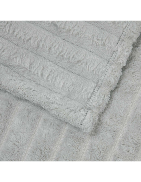 Coperta Grigio 240 x 220 cm Panno