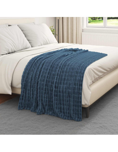 Coperta Blu navy 150 x 130 cm Panno