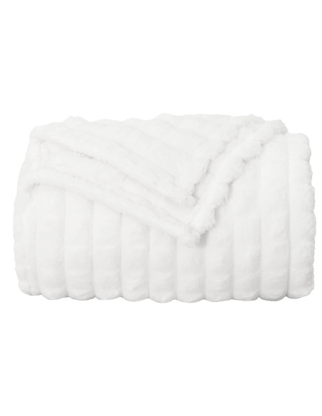 Coperta Bianco 150 x 130 cm Panno