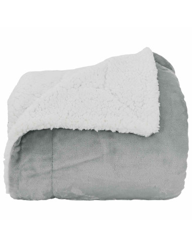 Coperta Grigio 130 x 150 cm Panno