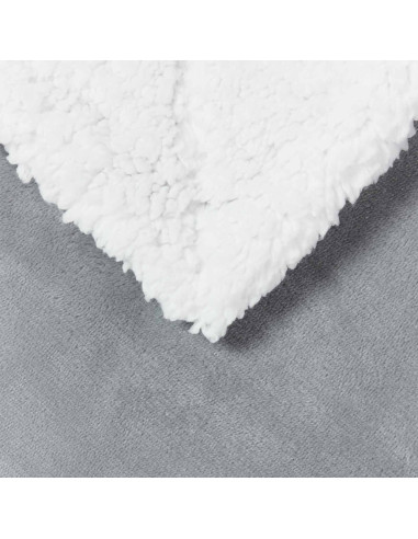 Coperta Grigio 130 x 150 cm Panno