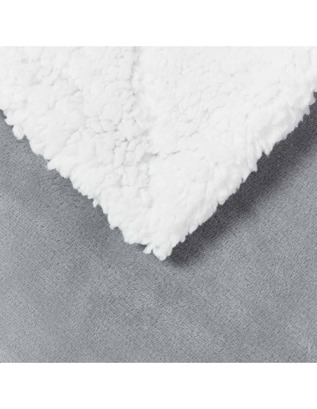 Coperta Grigio 130 x 150 cm Panno