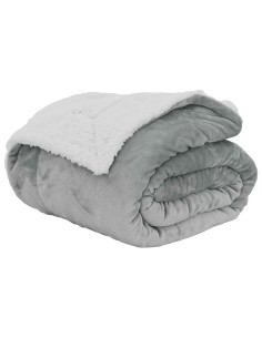 Coperta Grigio 220 x 240 cm Panno 2