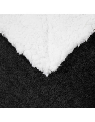 Coperta Nero 220 x 240 cm Panno