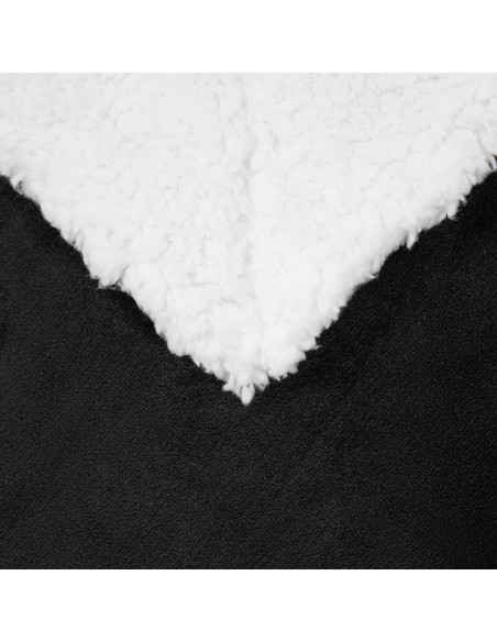 Coperta Nero 240 x 270 cm Panno