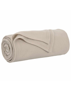 Coperta Beige 240 x 220 cm Panno 2