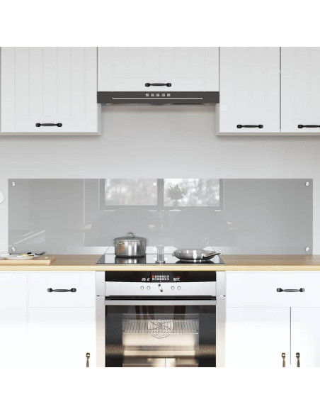 Rivestimento da Cucina 2 pcs Grigio chiaro 80 x 40 cm