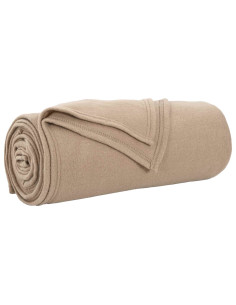 Coperta Cammello 240 x 220 cm Panno 2