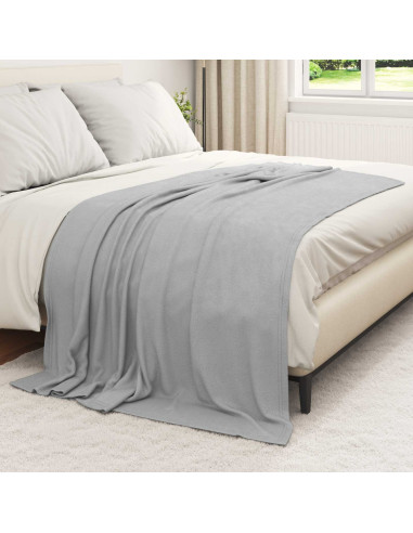 Coperta Grigio 200 x 150 cm Panno