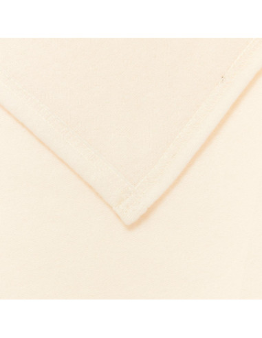 Coperta Crema 170 x 130 cm Panno