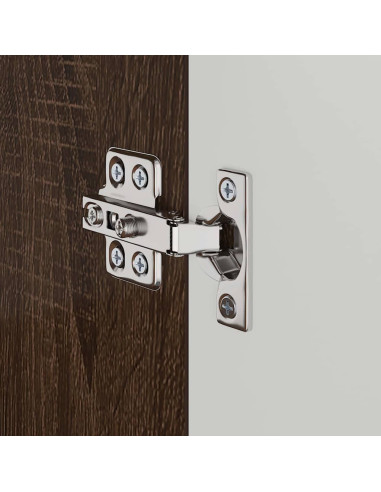 Set di Armadi da Bagno TULUM Rovere Marrone 60 x 34 x 63 cm