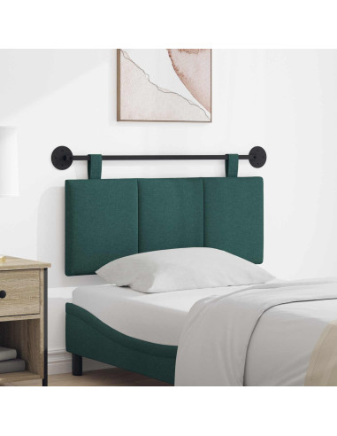 Testata appesa Rigato Verde Scuro 110 x 55 x 5 cm Tessuto