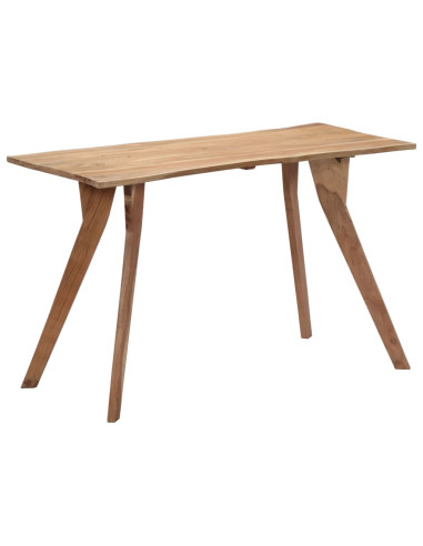 Tavolo da Pranzo 120x58x76 cm in Legno Massello di Acacia