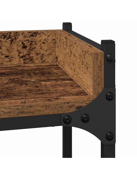 Mensola per lavatrice Legno vecchio 67 x 25 x 163 cm