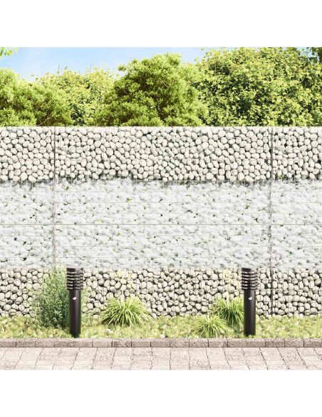 Sassi da Giardino Bianco 12 cm Vetro