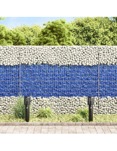 Sassi da Giardino Blu 12 cm Vetro