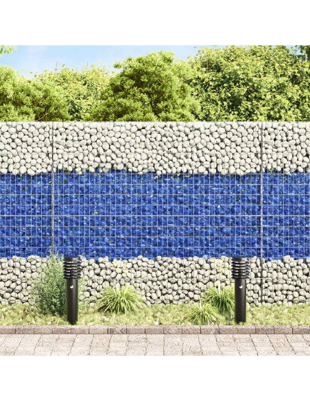 Sassi da Giardino Blu 12 cm Vetro