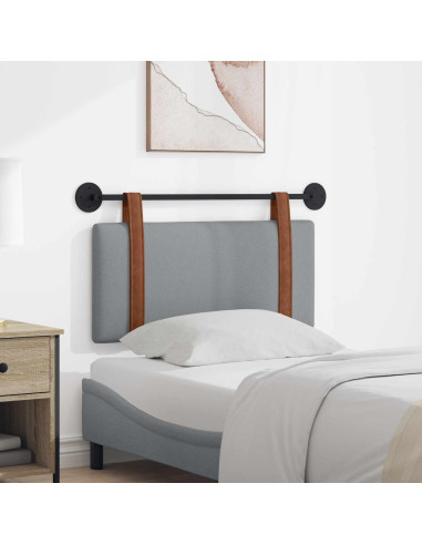 Testata appesa Grigio chiaro 90 x 40 cm Legno multistrato