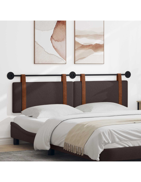 Testata appesa Marrone Scuro 180 x 40 cm Legno multistrato