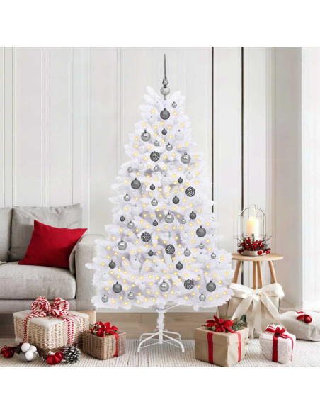 Albero di Natale artificiale Bianco 90 x 90 x 180 cm