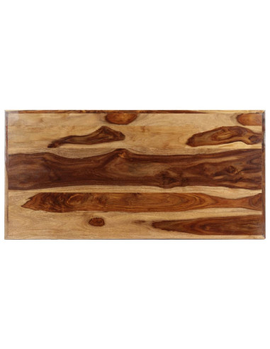 Tavolo da Pranzo 120x60x75 cm in Legno Massello di Acacia