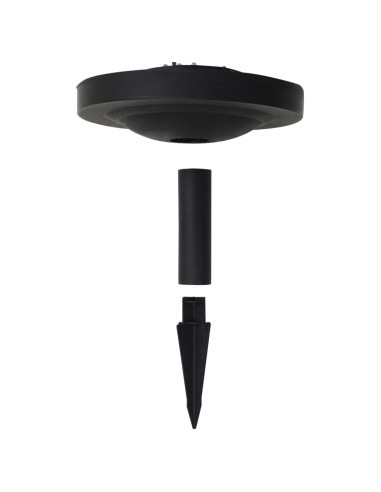 Lampade Solari da Esterno 2 pz LED Sferiche 40 cm RGB